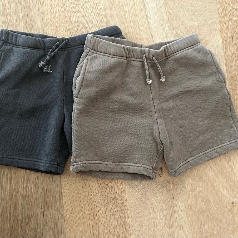 Elwood Kids Casual Shorts Set - Gray and brown